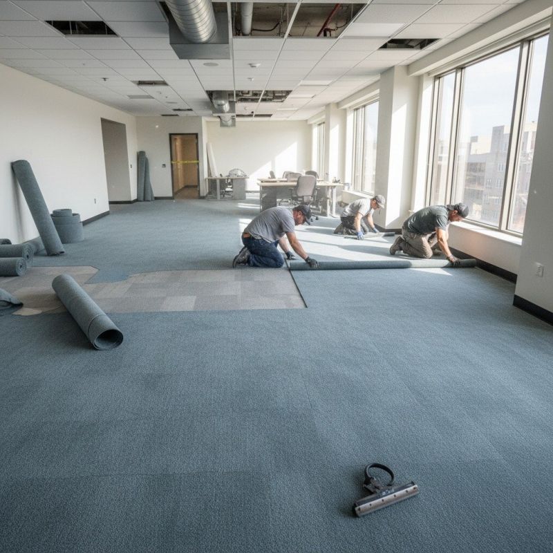 Commercial Carpet Installation For High-Traffic Areas