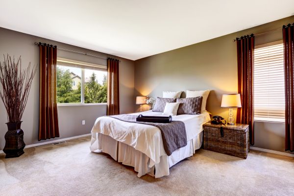 Bedroom Carpet Installation in Danville