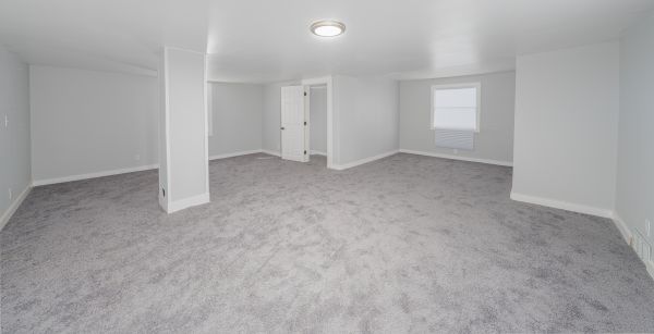 Basement Carpet Installation in Danville