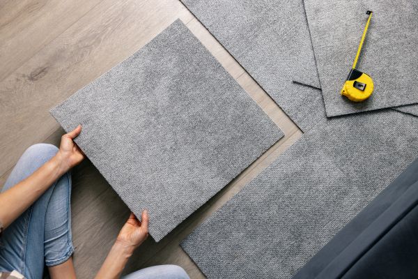Carpet Tiles Installation in Danville